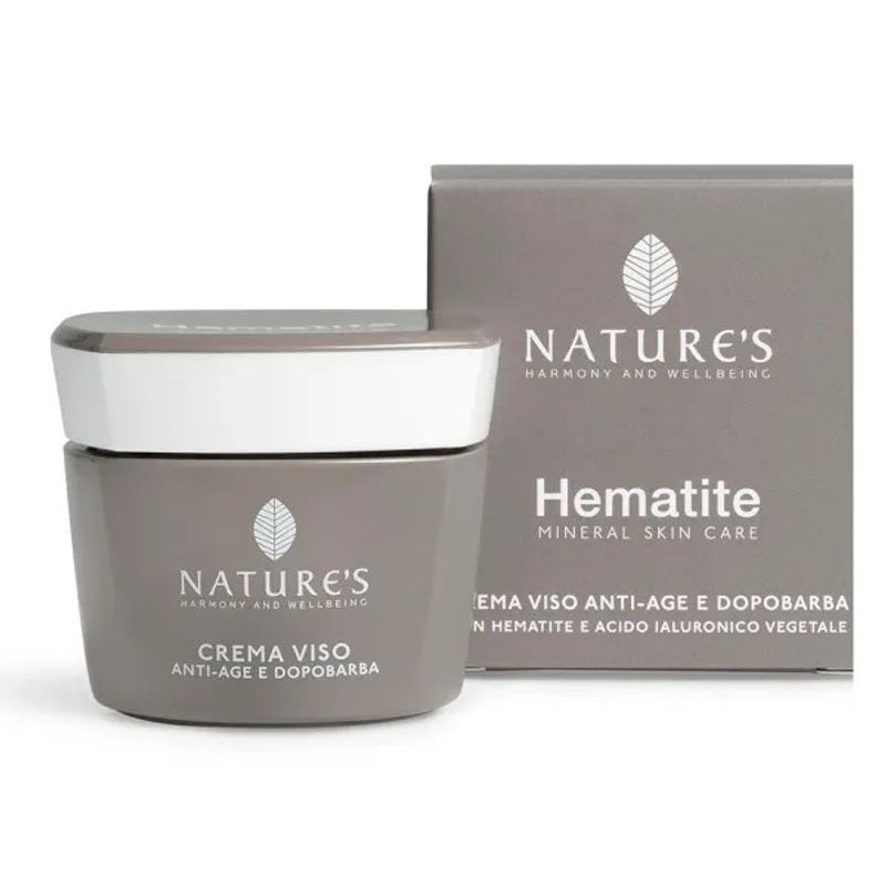 Nature's Hematite Crema Viso Antiage Dopobarba 50ml-1