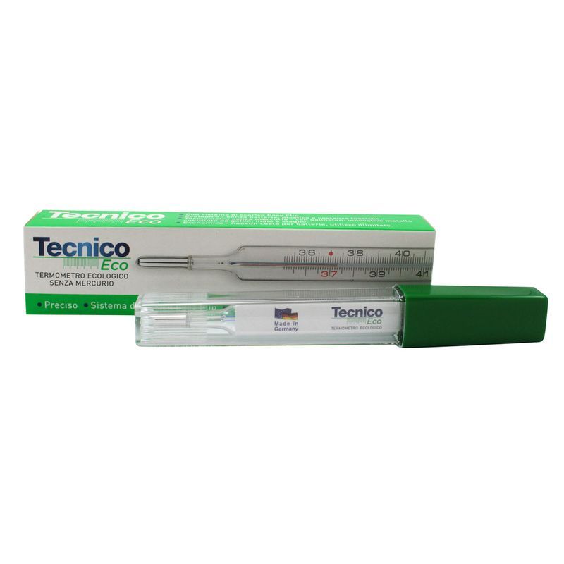 Tecnico Eco termometro clinico ecologico senza mercurio-2