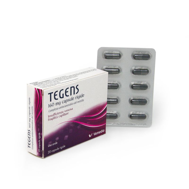 Tegens fragilità capillare 20 capsule 160mg-4