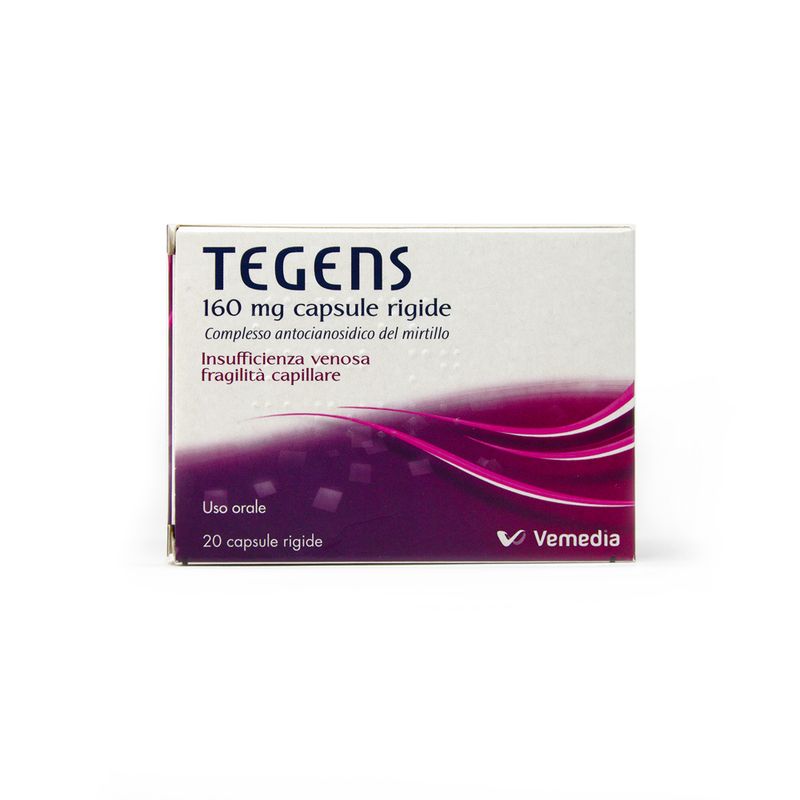 Tegens fragilità capillare 20 capsule 160mg-6