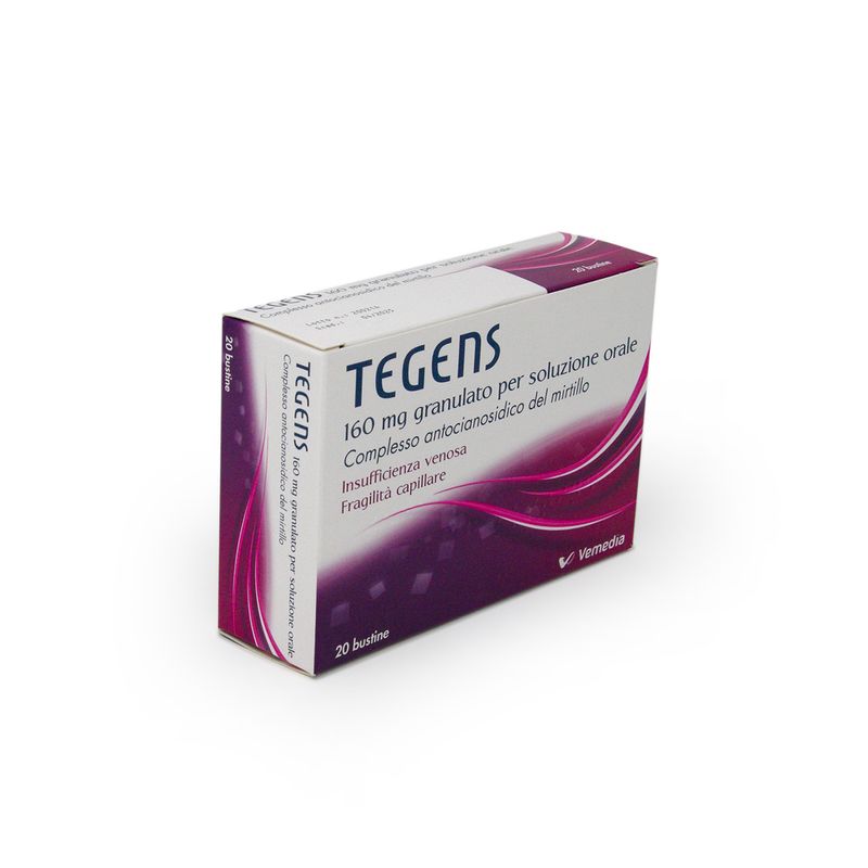Tegens fragilità capillare 20 bustine soluzione orale granulato 160mg-1