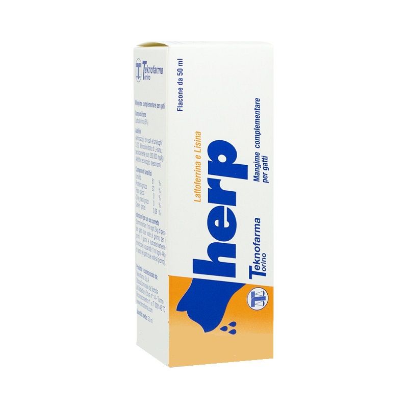 Teknofarma Herp Mangime complementare per gatti 50ml-1