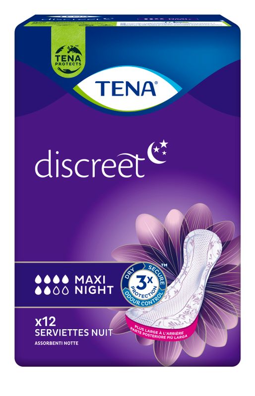 Tena Lady Maxi Night 12 assorbenti-1