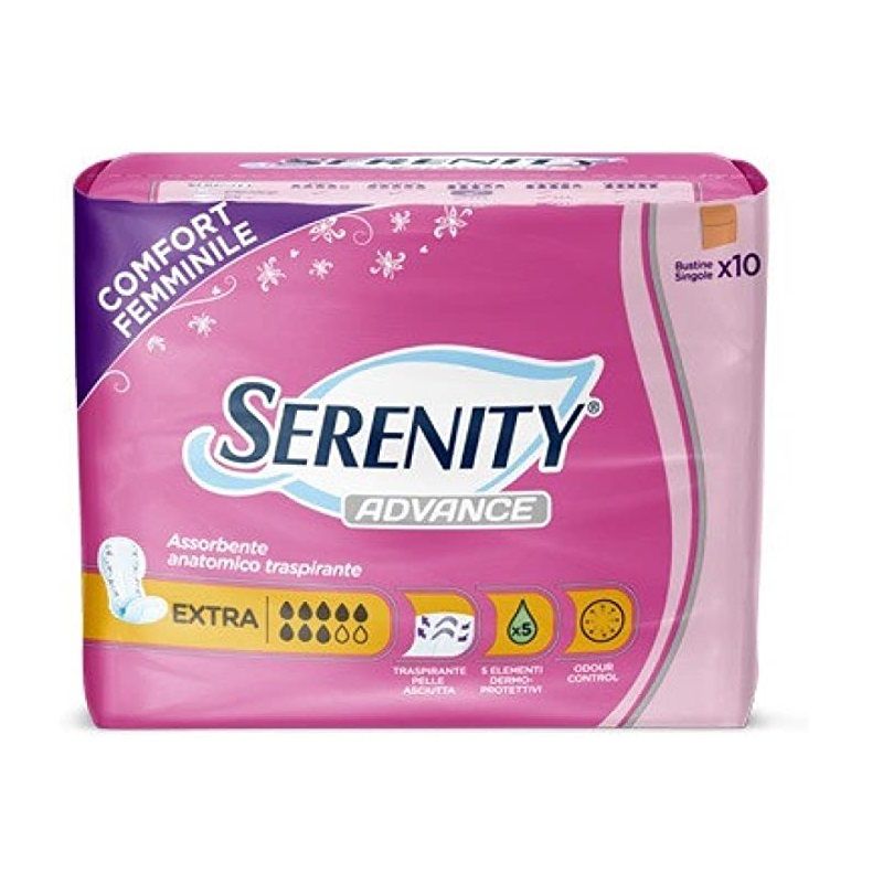 Serenity Advance Extra assorbente anatomico 10 pezzi-1