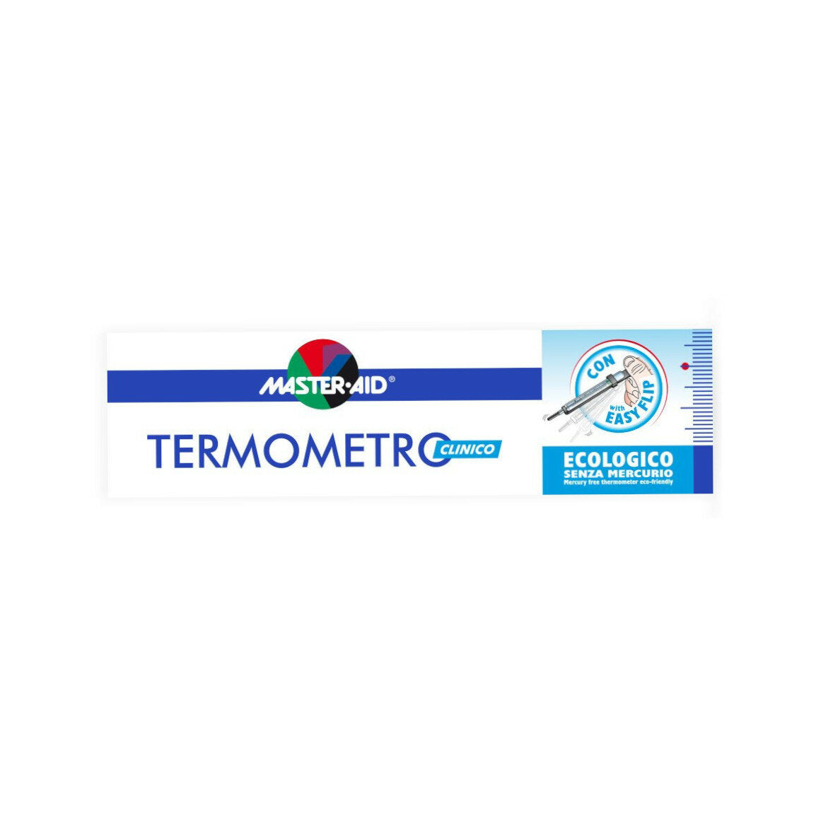 Master Aid Termometro Clinico Ecologico senza mercurio-2
