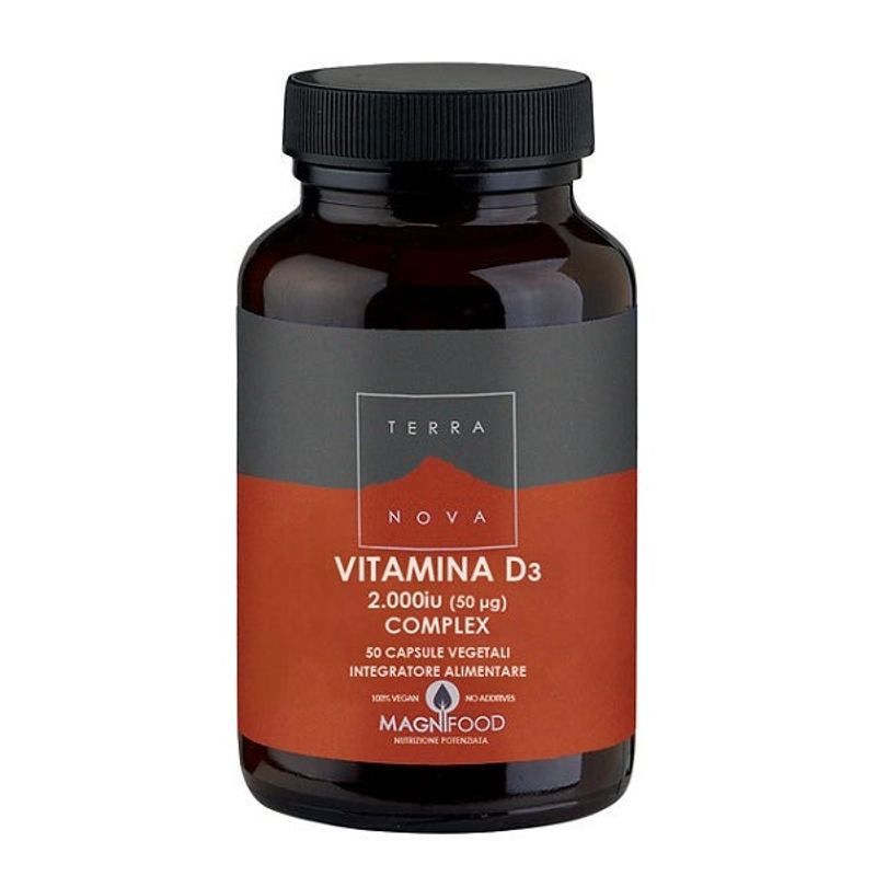 Terranova Vitamina D3 Complex 50 Capsule-1