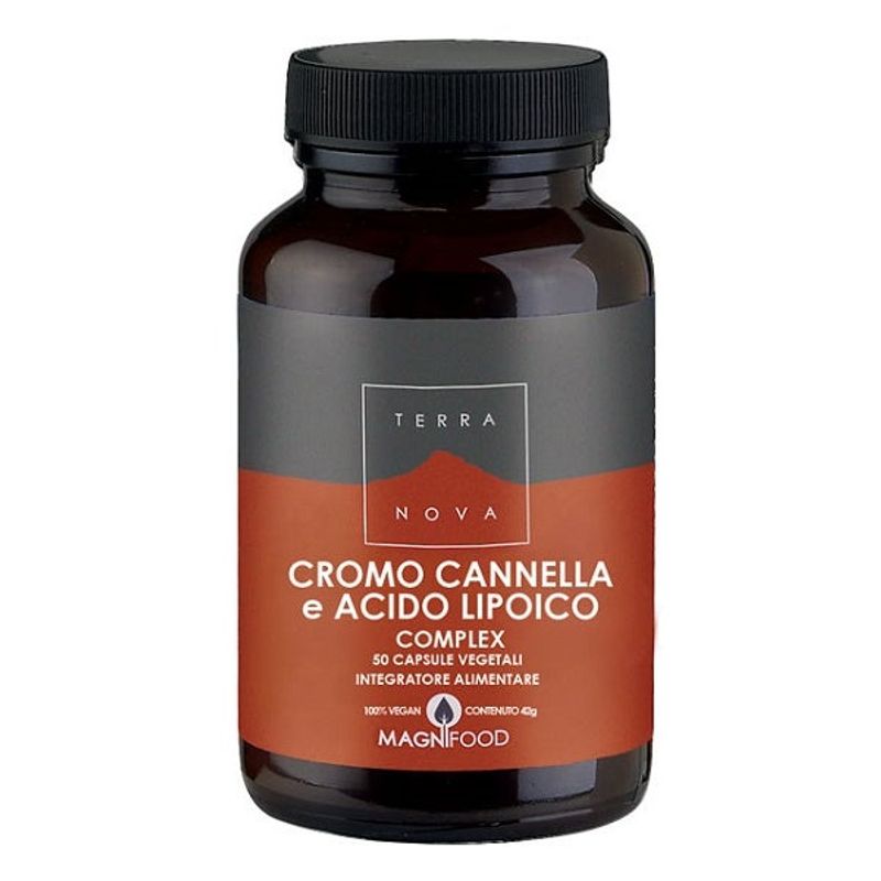 Terranova Cromo Cannella E Acido Lipoico Complex 50 Capsule-1
