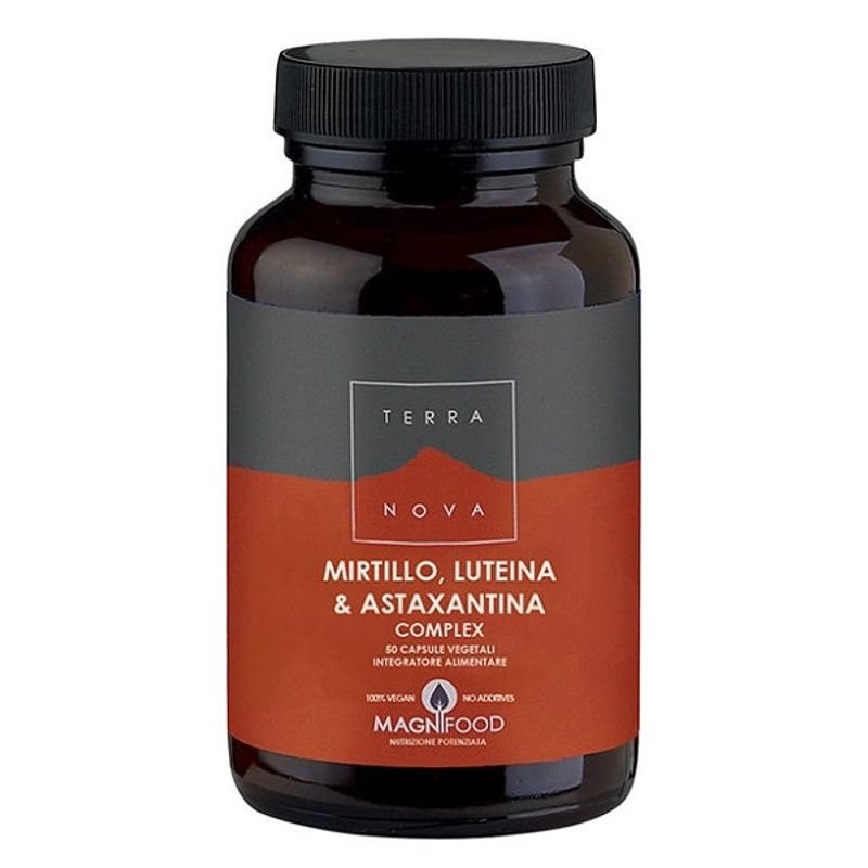 Terranova Mirtillo Luteina E Astaxantina Complex 50 Capsule-1