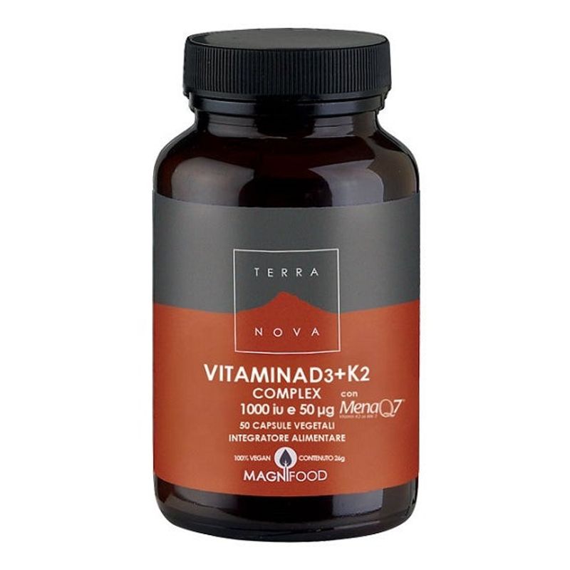 Terranova Vitamina D3 + K2 Complex 50 Capsule-1
