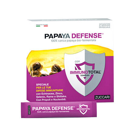 Zuccari Papaya Defense Integratore alimentare orosolubile 30 bustine-2