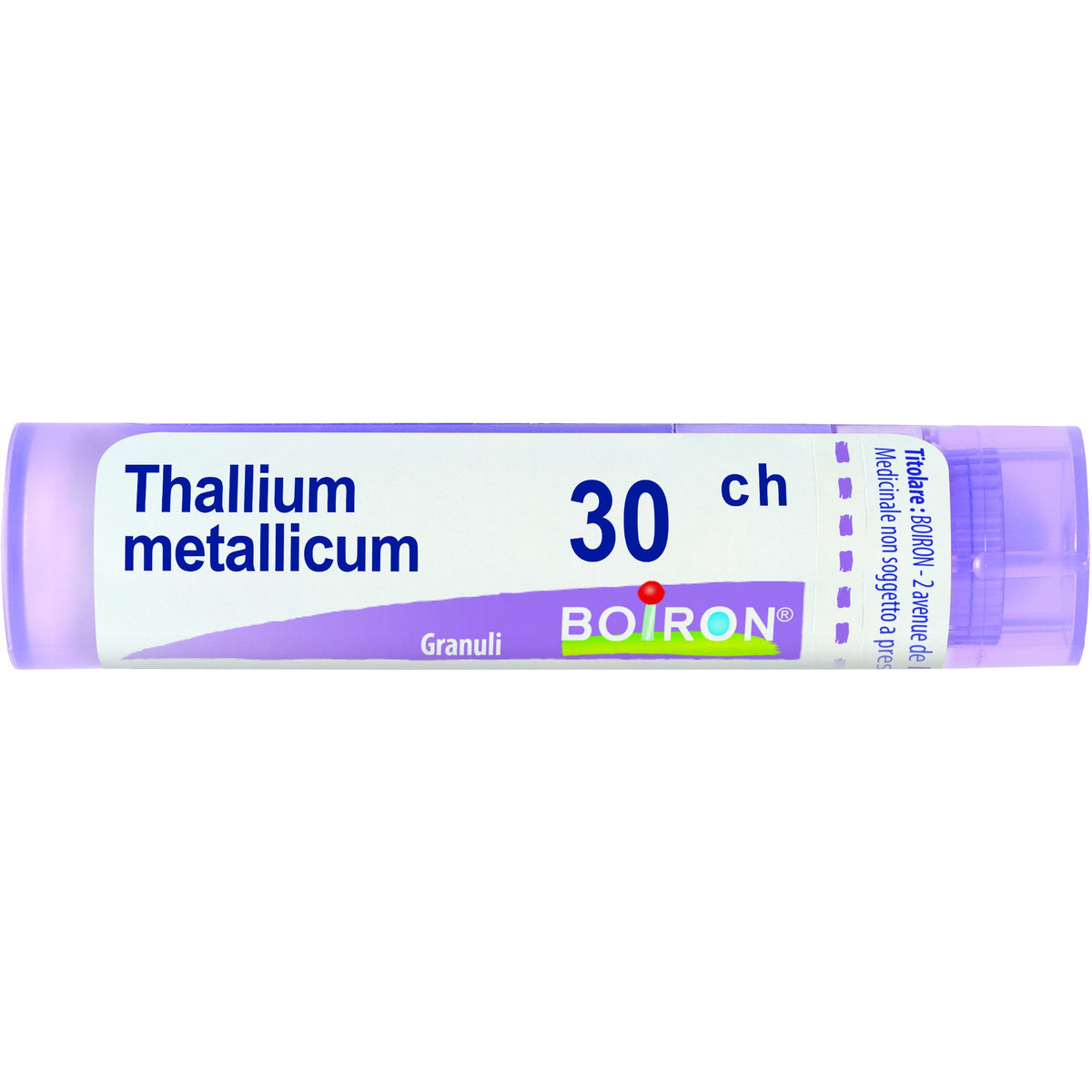 Boiron Thallium Metallicum Granuli 30Ch Tubo 4g-1