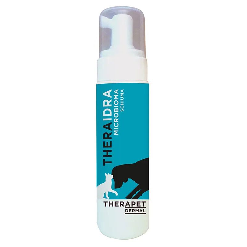 Therapet Dermal Theraidra Microbioma Schiuma Per Cani/Gatti 200ml-1