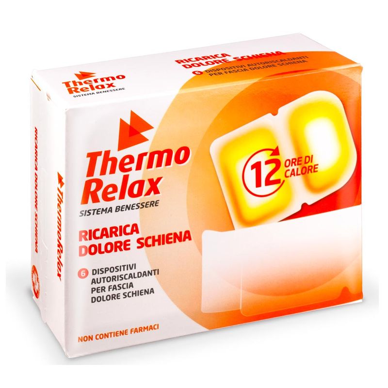 Thermorelax Ricarica per Fascia lombare 6 dispositivi terapeutici-1