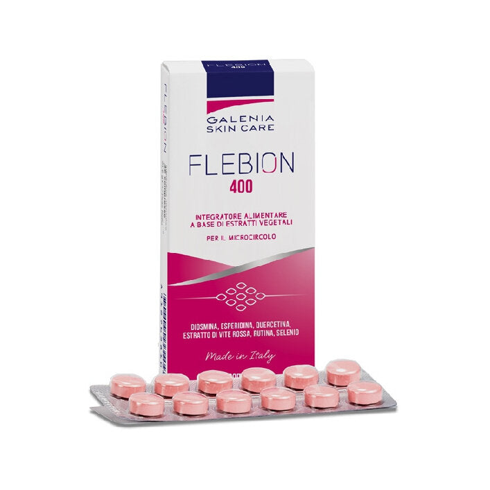 Galenia Flebion 400 microcircolo a base di estratti vegetali 36 compresse-2