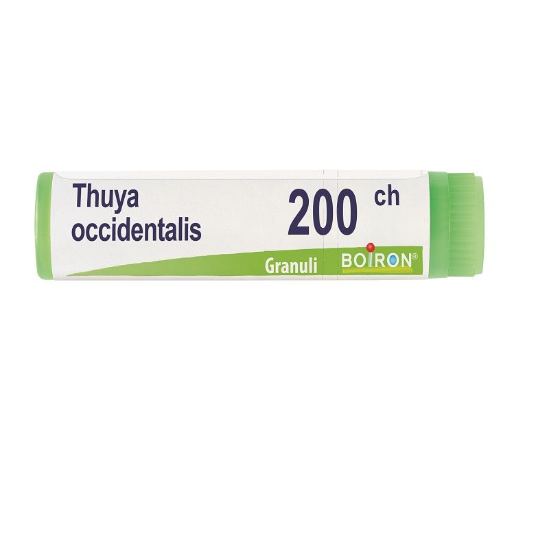 Boiron Thuya Occidentalis 200CH medicinale omeopatico tubo dose 1g-1