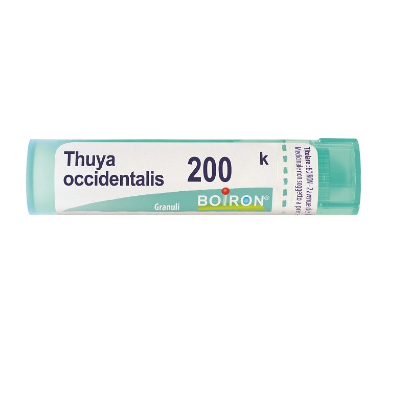 Boiron Thuya Occidentalis 200K medicinale omeopatico granuli 4g-1