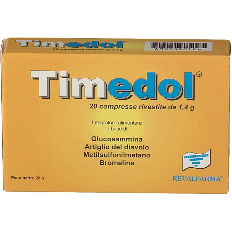 Timedol utile per sostenere la funzionalità articolare 20 compresse-1