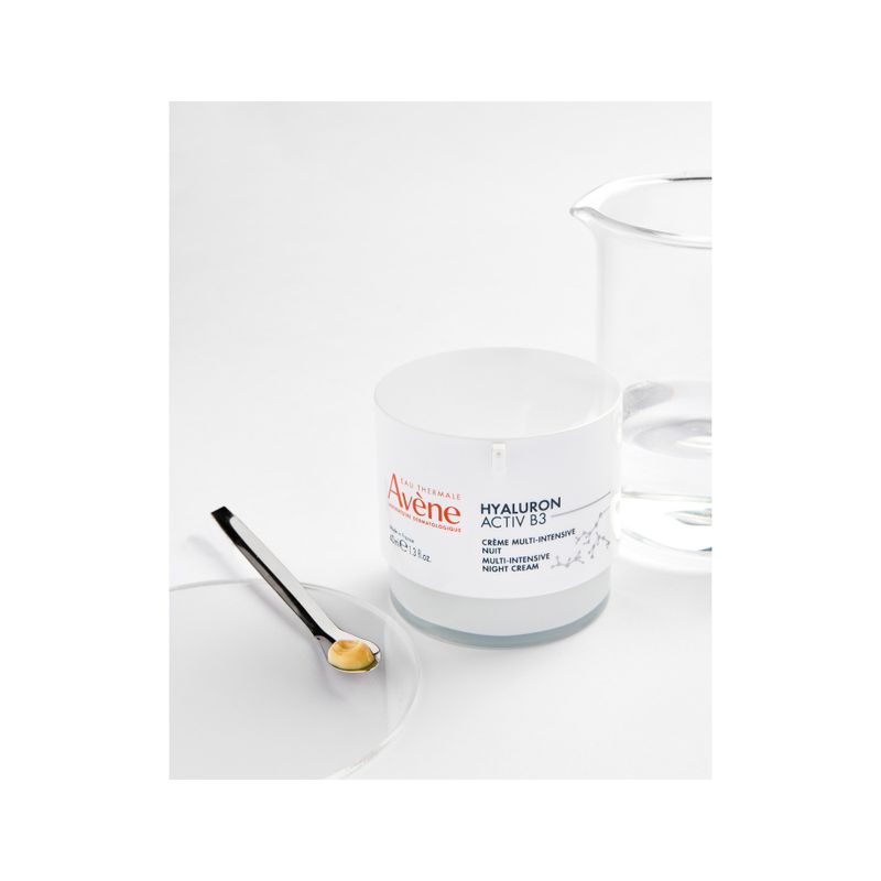 Eau Thermale Avène Hyaluron Activ B3 Crema Notte Multi-Intensiva Antirughe 40ml-4