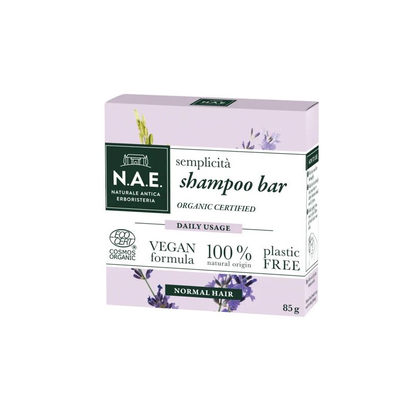 N.A.E. Semplicità shampoo solido per capelli normali 85g-1