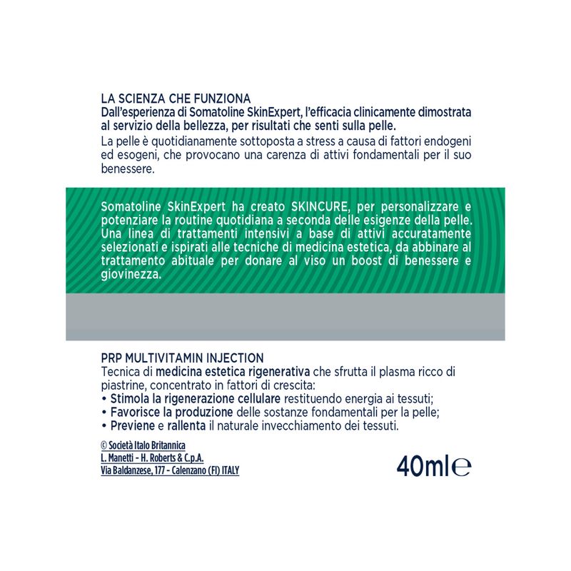 Somatoline SkinExpert Skincure Vitamin Shock SOS Crema Viso Illuminante 40ml-7