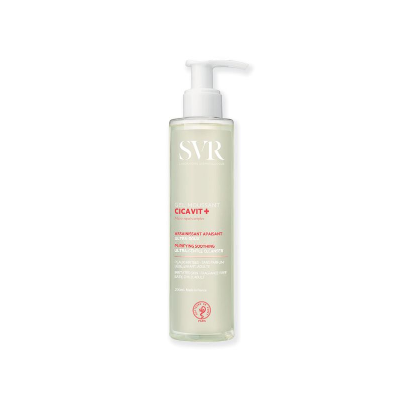 SVR Cicavit+ Gel Moussant Detergente Corpo 200ml-1