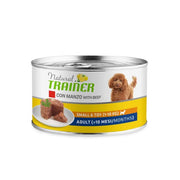 Natural Trainer Cibo Umido Manzo/Riso Per Cani Adulti Taglia Piccola Lattina 150g-1