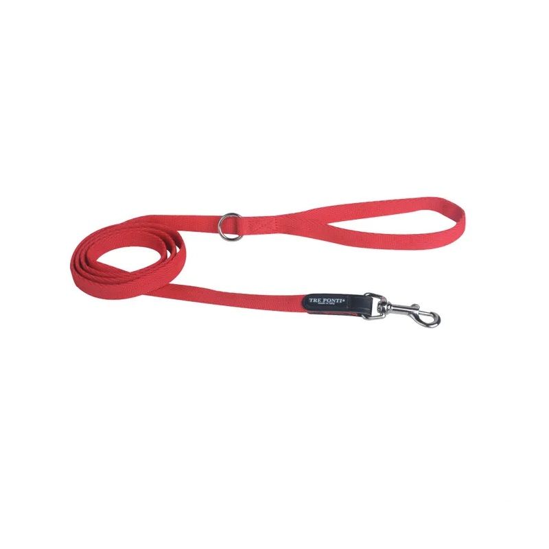 Tre Ponti Easy Fit Guinzaglio Classico T340 130cm rosso-1