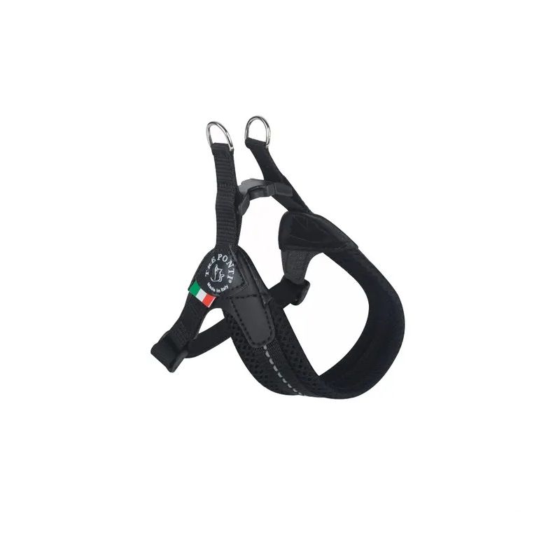 Tre Ponti Easy Fit Sottopancia Regolabile R200 pettorina nera per cani 1 pezzo taglia 2-1