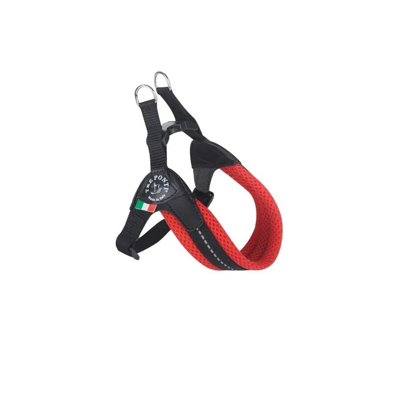 Tre Ponti Easy Fit Sottopancia Regolabile R200 pettorina rossa per cani 1 pezzo taglia 2.5-1