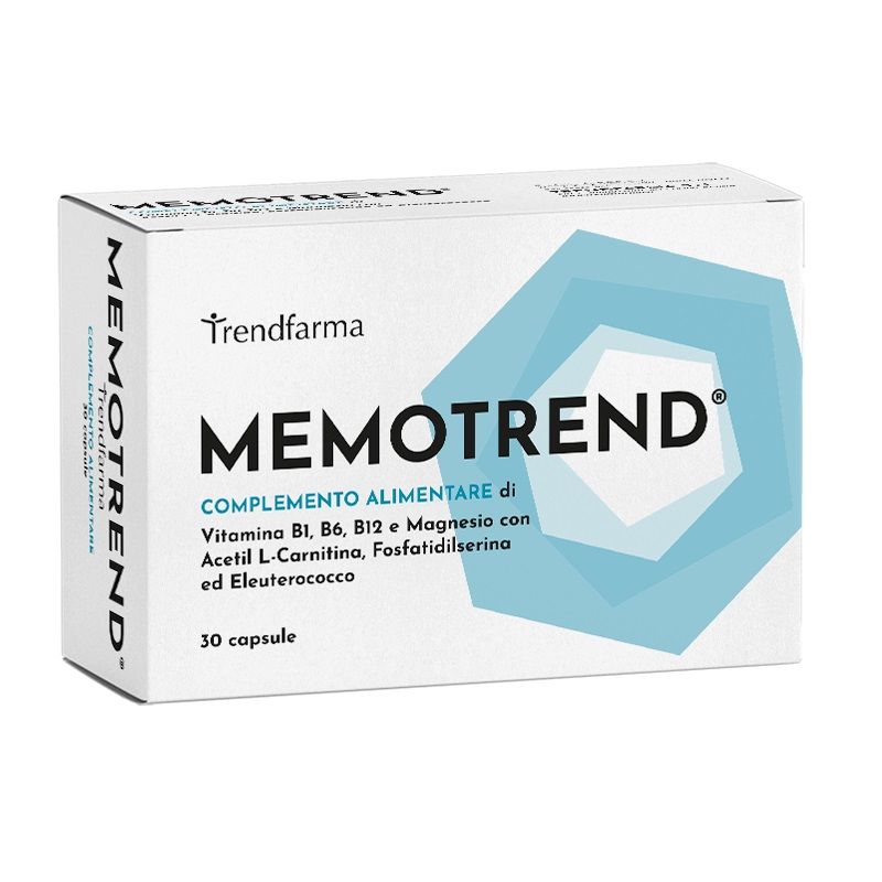 Trendfarma Memotrend utile per la memoria e le funzioni cognitive 30 capsule-1