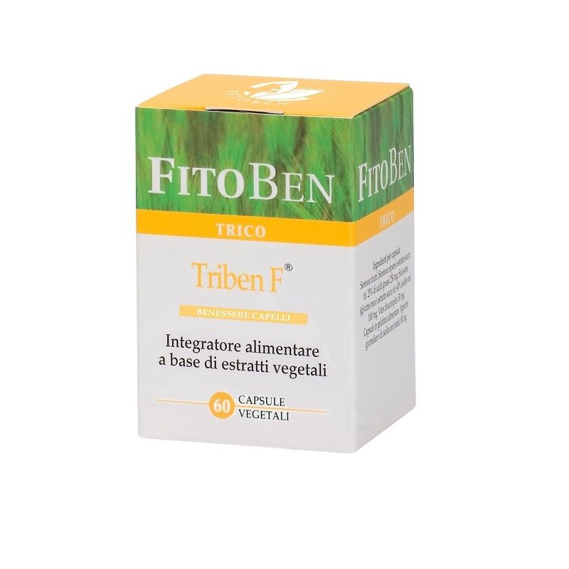 FitoBen Triben F per il benessere dei capelli 60 capsule-1