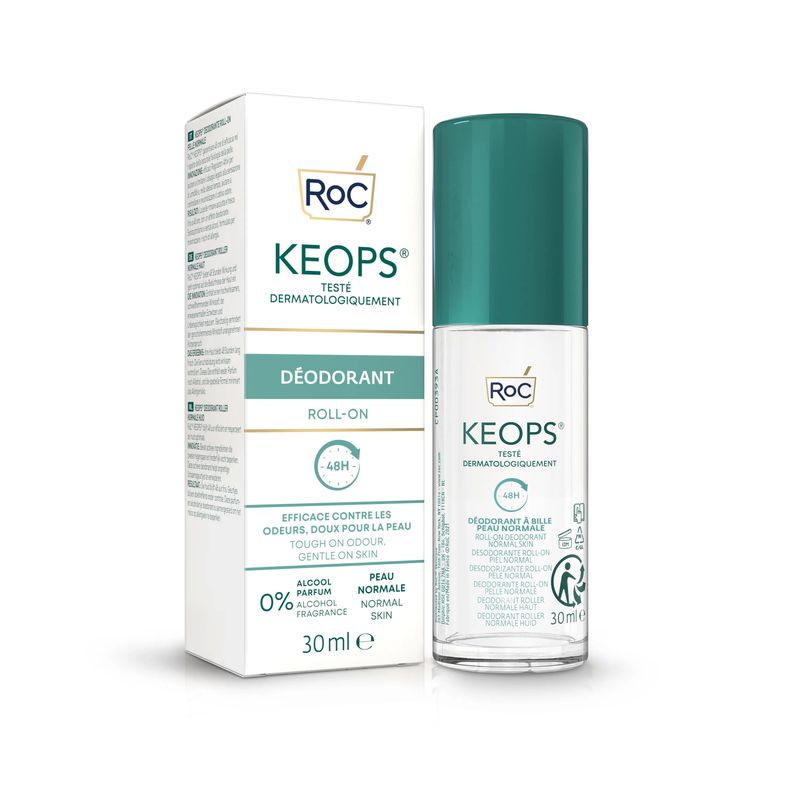 Roc Keops Deodorante Roll-On 30ml Pelle Normale-1