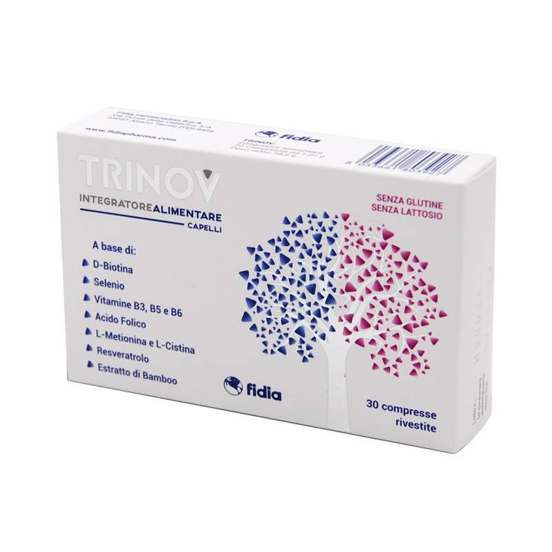 Trinov integratore per capelli 30 compresse-1