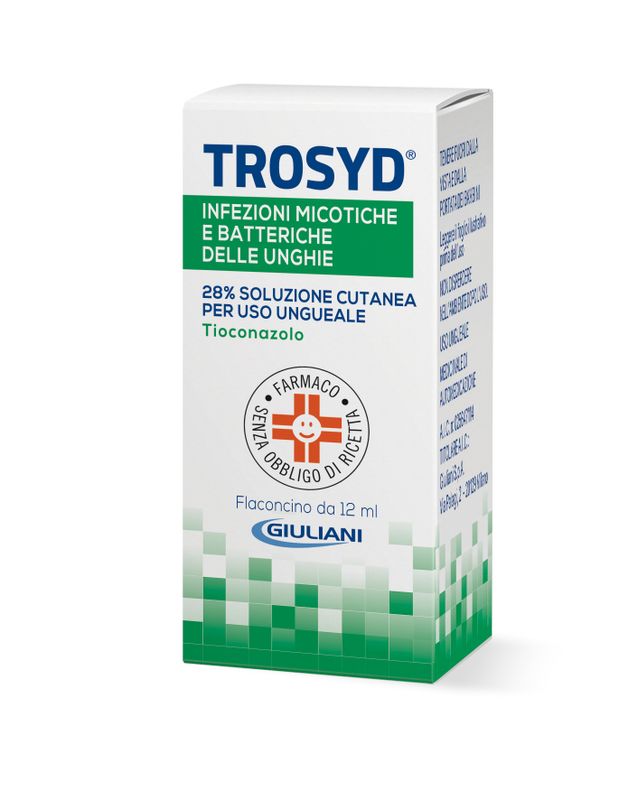 Trosyd 28% soluzione cutanea per uso ungueale 12ml-1
