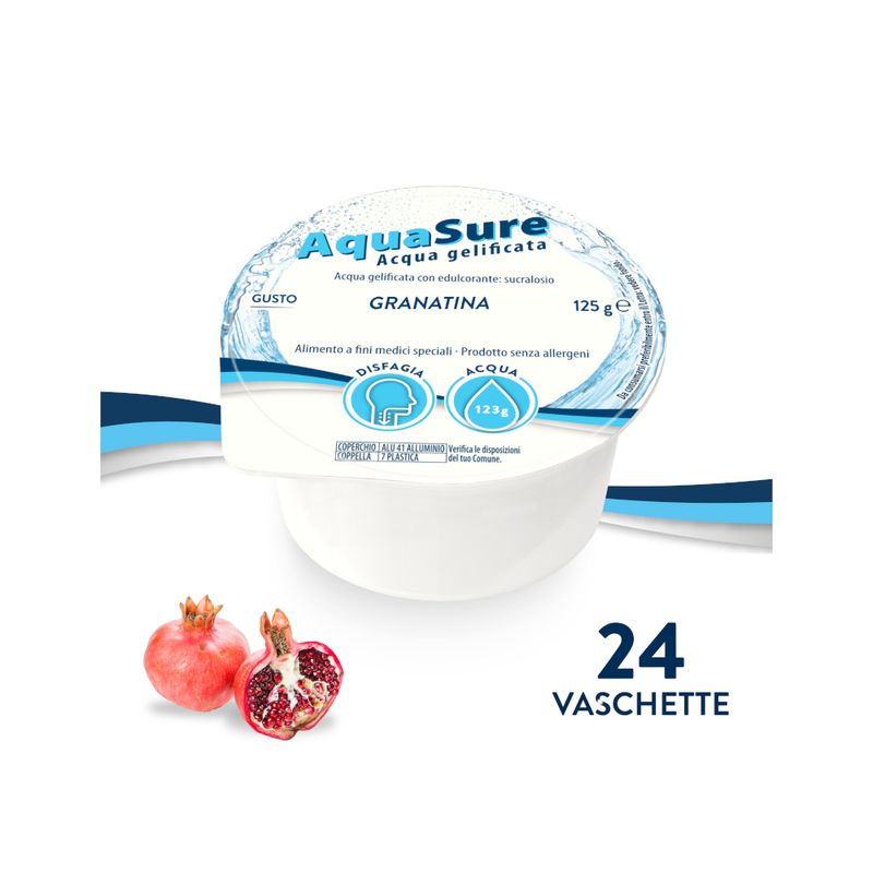 Aquasure Acqua Gelificata Granatina 24 Pezzi-1