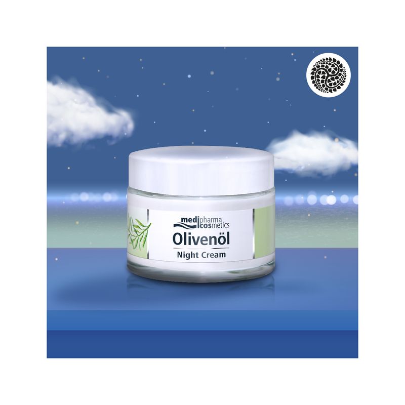 Medipharma Olivenol Crema Notte Viso 50ml-3
