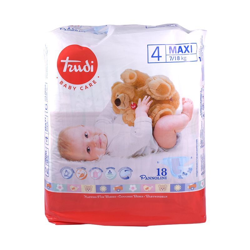 Trudy Baby Care 4 Maxi 7/18 kg 18 pannolini-1