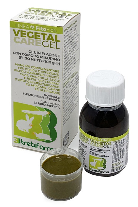 Trebifarma Vegetal Care Gel Mangime Complementare Per Piccoli Mammiferi 100g-1