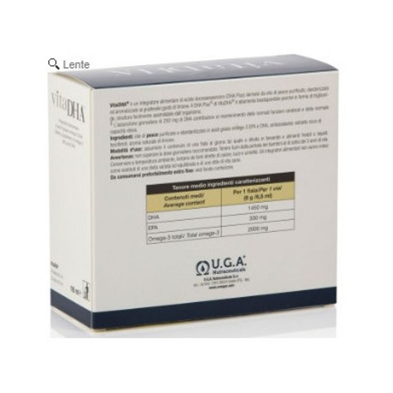 U.g.a. Nutraceuticals Vitadha 30 fiale monodose da 6,5 ml confezione 195 ml-2