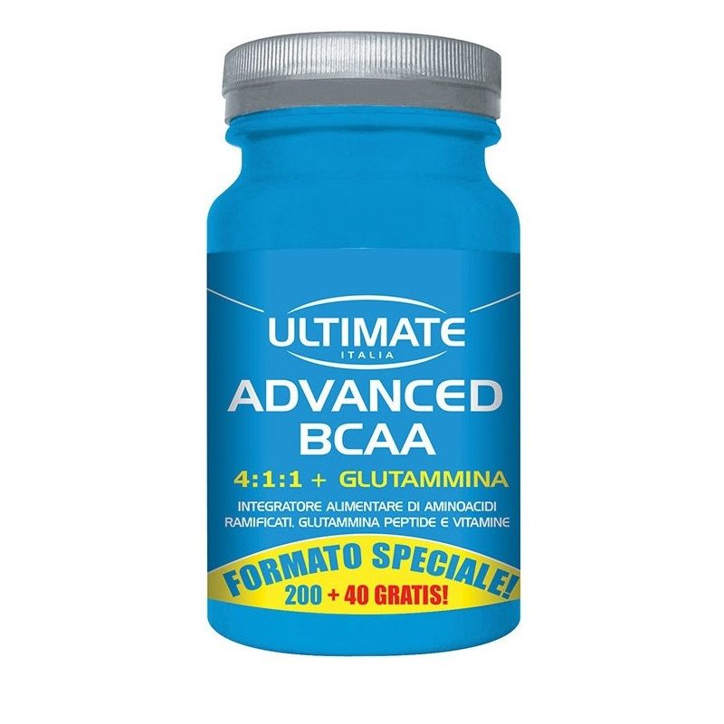 Ultimate Advanced BCAA integratore di aminoacidi 240 compresse-1