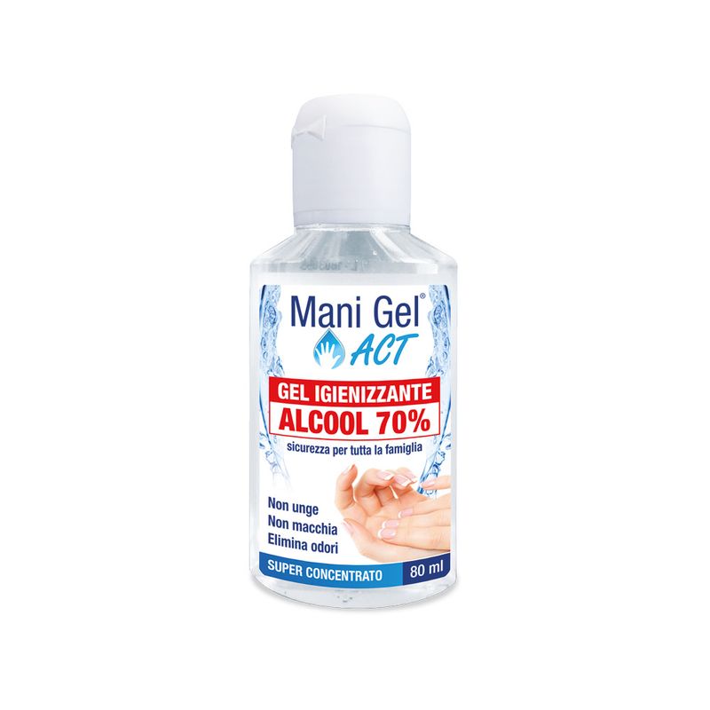 Mani Gel Act 70% igienizzante mani alcolico 80ml-1