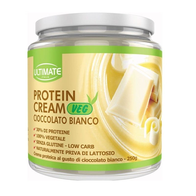 Ultimate Protein Cream Veg Crema Spalmabile Cioccolato Bianco 250g-1