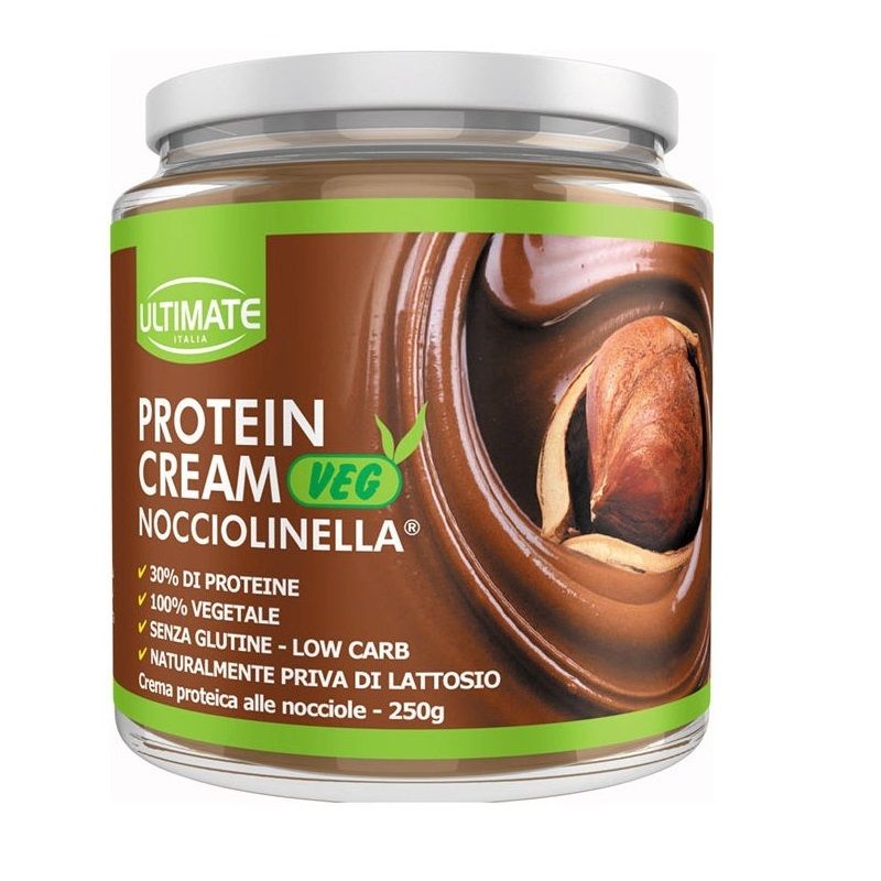 Ultimate Protein Cream Veg Crema Spalmabile Nocciolinella 250g-1
