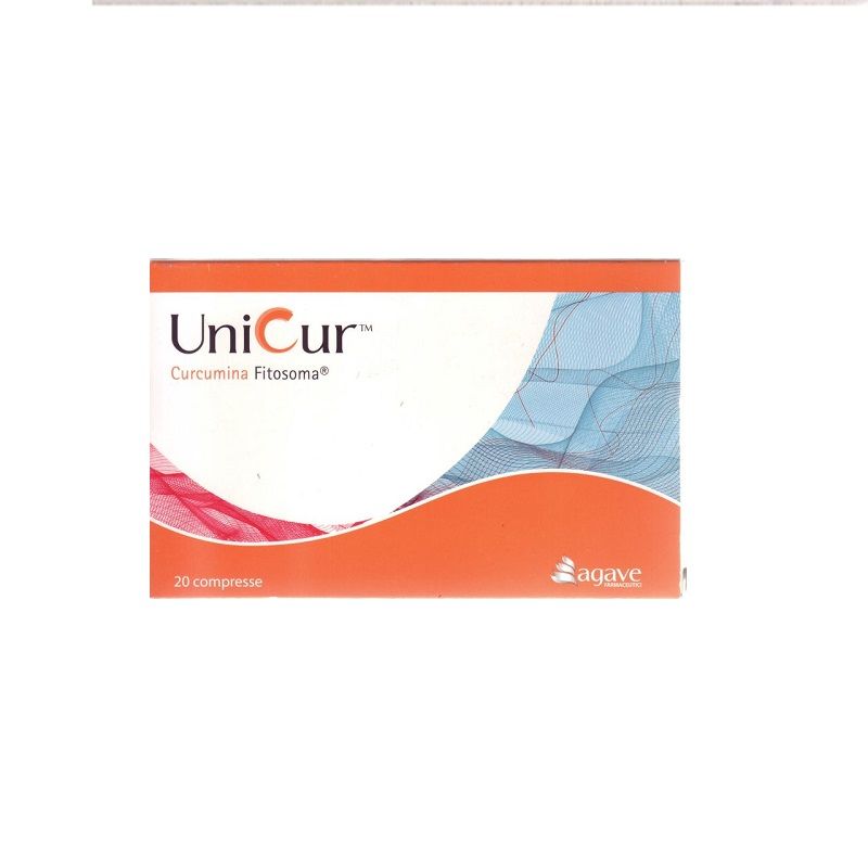 Agave UniCur Curcumina Fitosoma nervi periferici complemento alimentare da 20 compresse-1