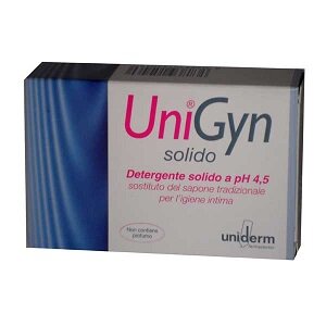 Unigyn Detergente solido per l'igiene intima 100g-2