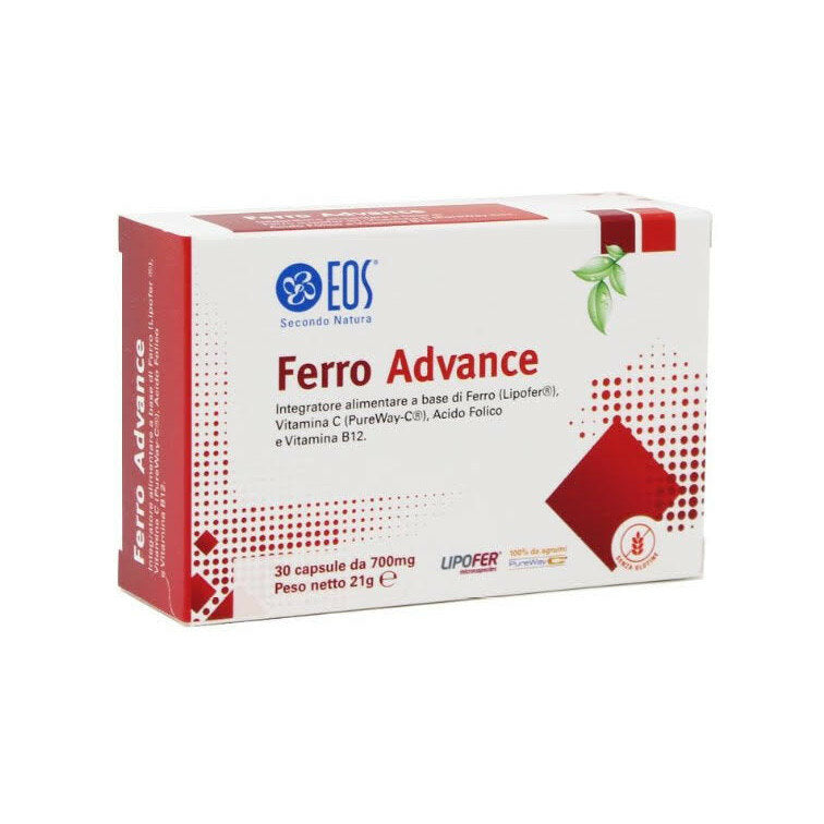 Eos Ferro Advance Integratore a base di Ferro 30 capsule-2