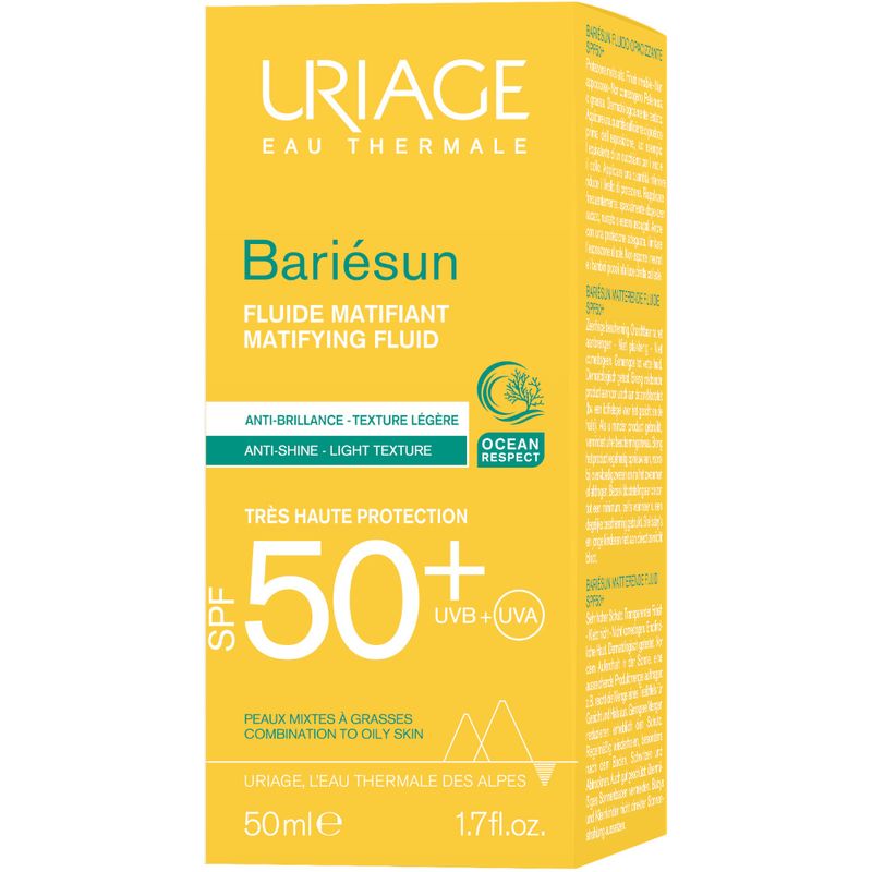Uriage Bariésun MAT fluido SPF50+ 50ml-2