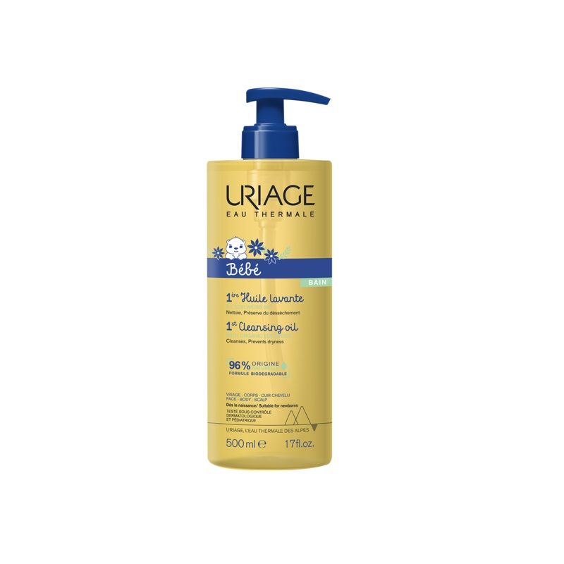 Uriage Bébé Olio Detergente 500ml-1