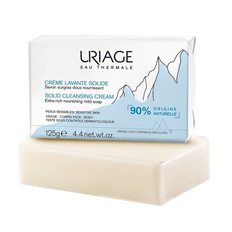 Uriage Crema Lavante Solida panetto 125g-1