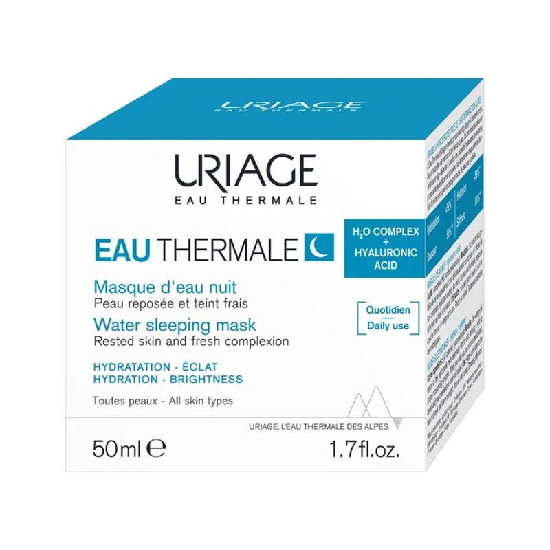 Uriage Eau Thermale Maschera Notte Idratante All'Acqua 50ml-2